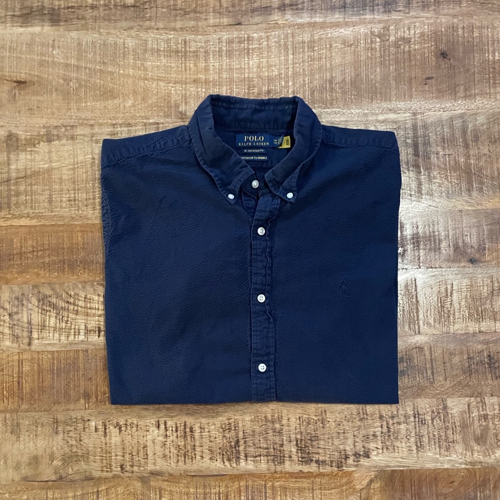 Polo Ralph Lauren RL Prepster Seersucker Button Down Shirt